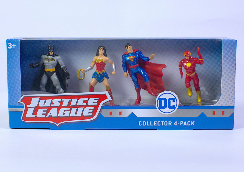 JUSTICE LEAGUE Collector 4 Pack 3 Inch Action Figure Batman
