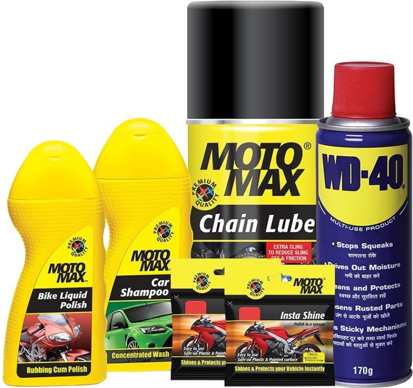 New motorcycle cleaning pack from WD-40