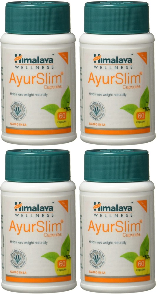 HIMALAYA Wellness AyurSlim Capsules Weight Management Pack of 4