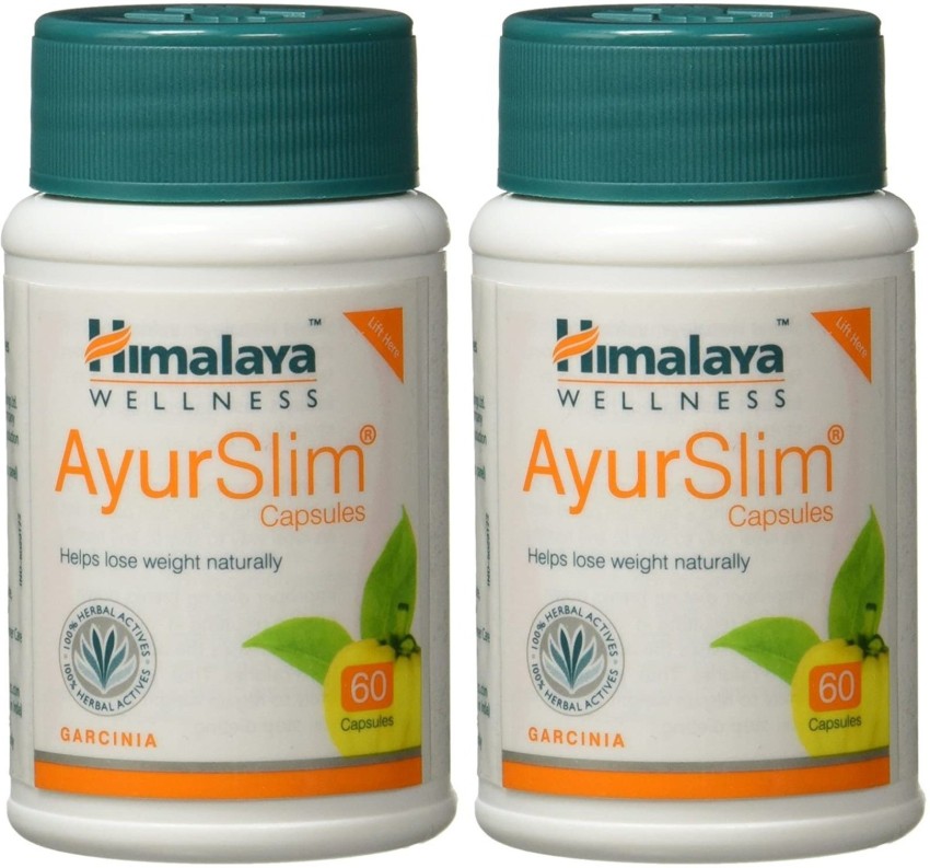 HIMALAYA Wellness AyurSlim Capsules Weight Management Pack of 2