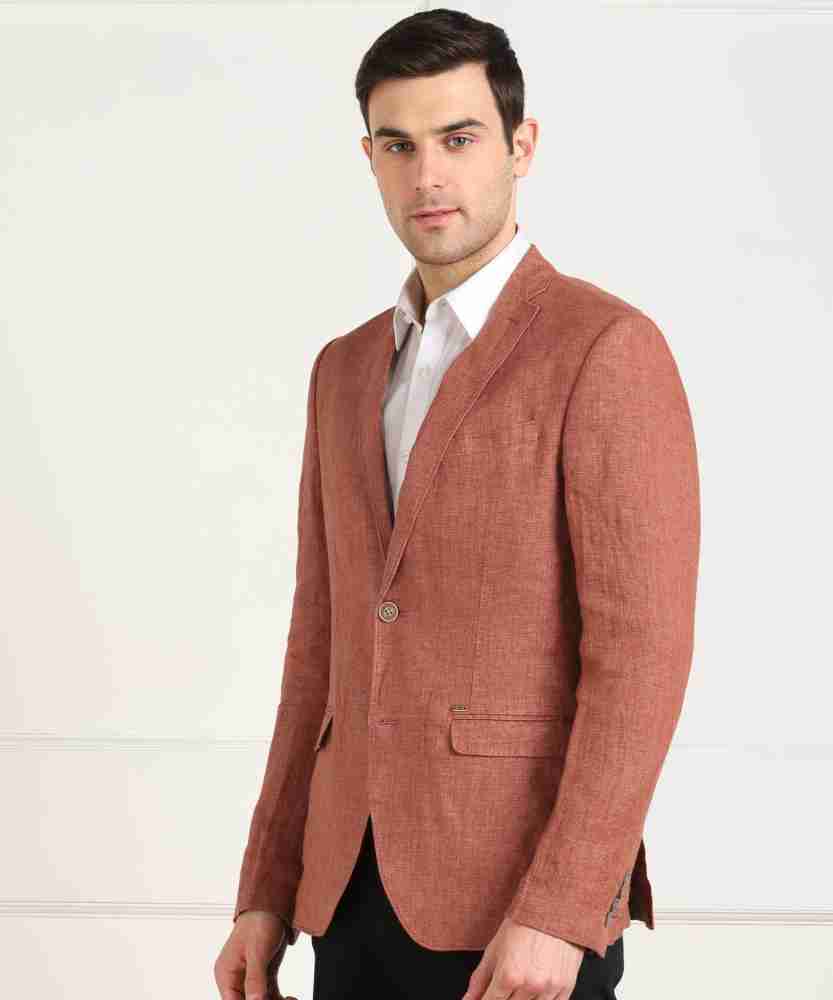 Rust hot sale coloured blazer