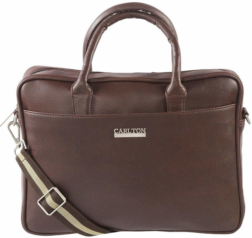 Carlton london leather laptop bags clearance