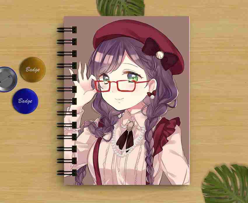 DI-KRAFT Cute Anime Girl Printed Regular Notebook A5 Diary Unruled 160  Pages Price in India - Buy DI-KRAFT Cute Anime Girl Printed Regular  Notebook A5 Diary Unruled 160 Pages online at