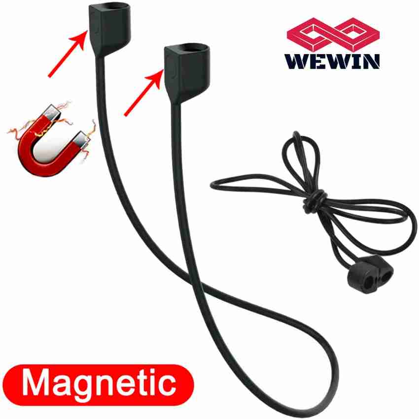 WEWIN Magnetic Strap Anti-Lost Cord Sports Leash String rope Earphone Cable  Organizer Price in India - Buy WEWIN Magnetic Strap Anti-Lost Cord Sports Leash  String rope Earphone Cable Organizer online at