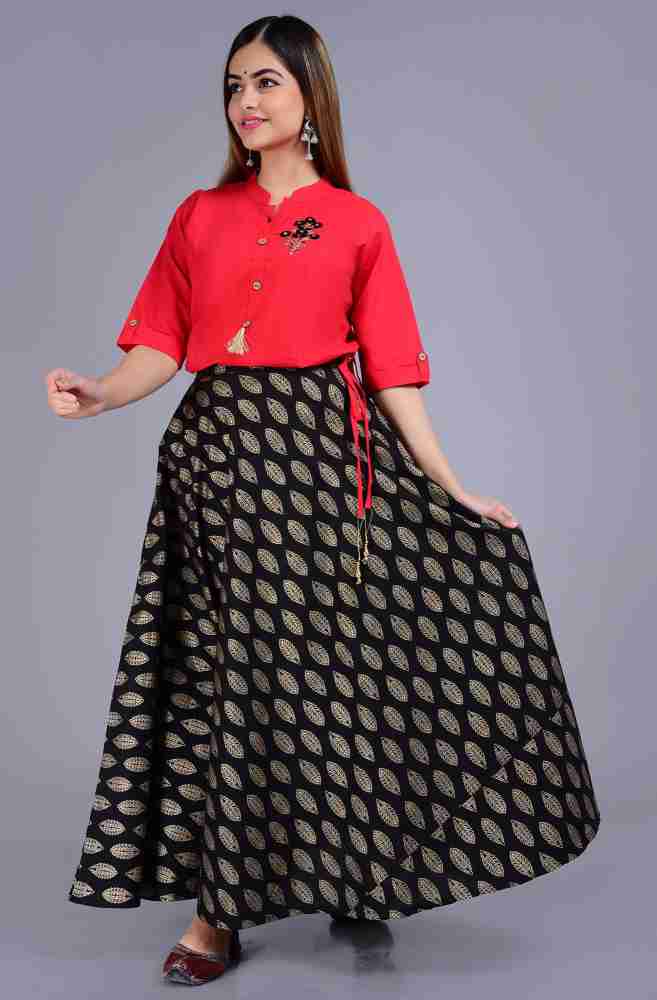 Verano Women Shirt Skirt Set - Buy Verano Women Shirt Skirt Set Online at  Best Prices in India