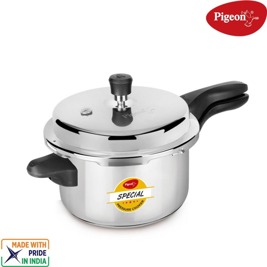 Pigeon Special Stainless Steel Outer Lid 3.5 Litre 5 Litre 5 L 3.5 L Outer Lid Pressure Cooker Price in India Buy Pigeon Special Stainless Steel Outer Lid 3.5 Litre