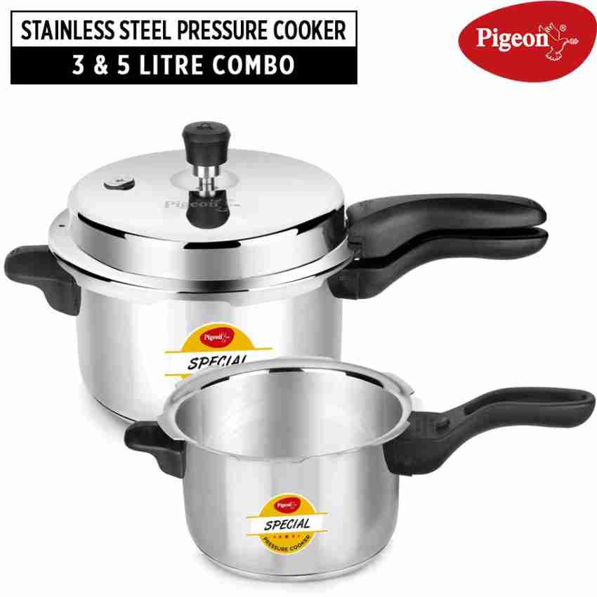 Pigeon pressure discount cooker stainless steel