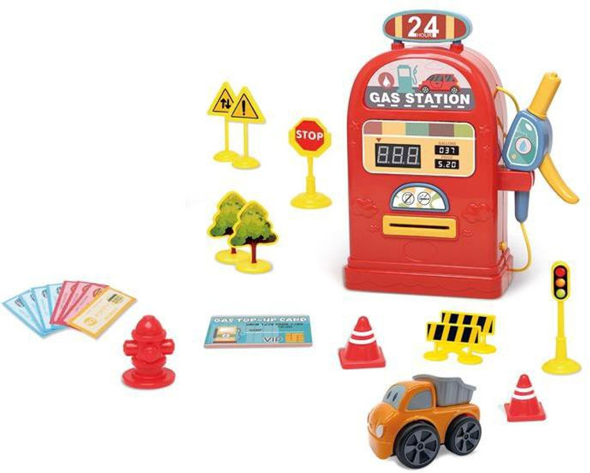 Toys Bhoomi Gas Refill Station with Hose Car and More Self Help
