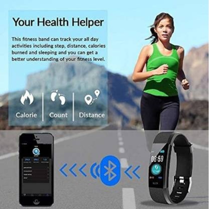 Gadget Zone Bluetooth Smart Fitness Band Watch Price in India