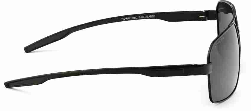 Buy ROYAL SON Wrap-around Sunglasses Black For Men Online @ Best Prices in  India