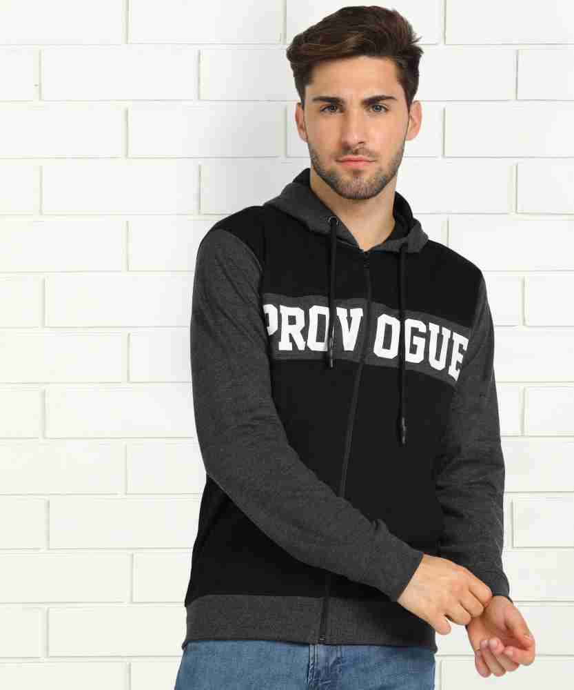 PROVOGUE Full Sleeve Color Block Men Sweatshirt - Buy PROVOGUE Full Sleeve Color  Block Men Sweatshirt Online at Best Prices in India