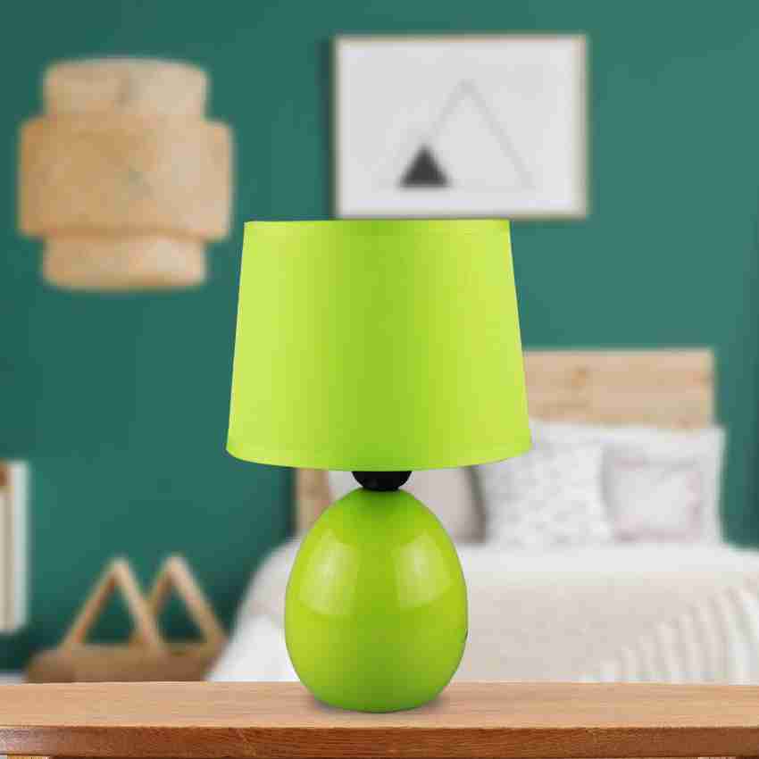 Lime green cheap bedside lamp