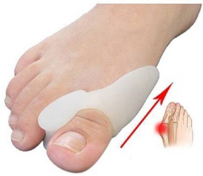 wecare Toe Separator Bunion Corrector Bunion Relief Kit Pads & Toe  Orthotics Thumb Big Bone Orthotics Toe Separators Toe Straightener For Men  & Women Free Size - 1 Pair (Pack Of 2) -