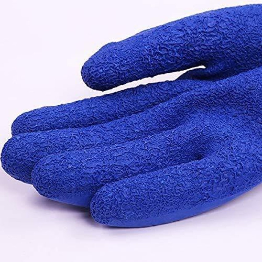 Safety Work Gloves Latex Coated for Men and Women 10-Pair-Pack Knit Firm Grip