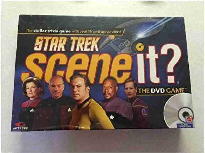 MATTEL Star Trek Scene It DVD Game with Real TV and Movie Clips