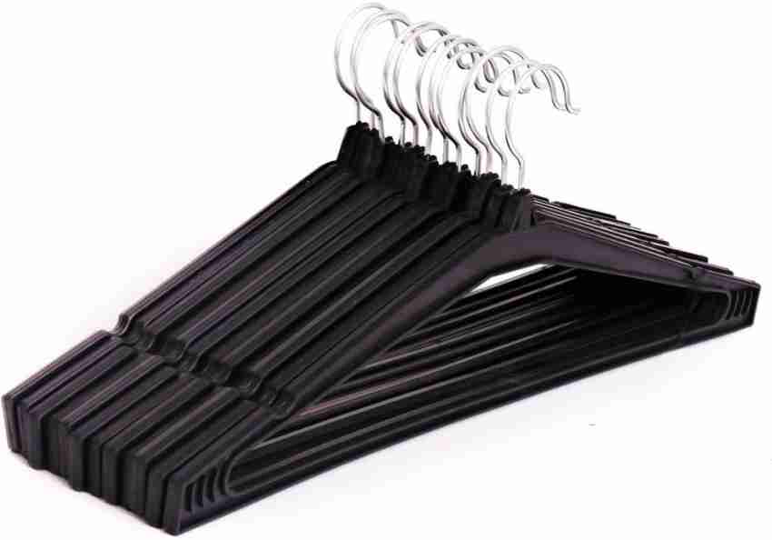 Buy Heavy-duty plastic hangers 10 pcs Online in India