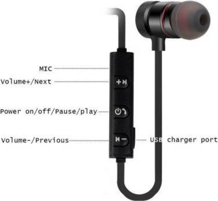 ZORAST PACK OF 3 NACKBAND MAGNET 102 BLUETOOTH HEADSET Bluetooth