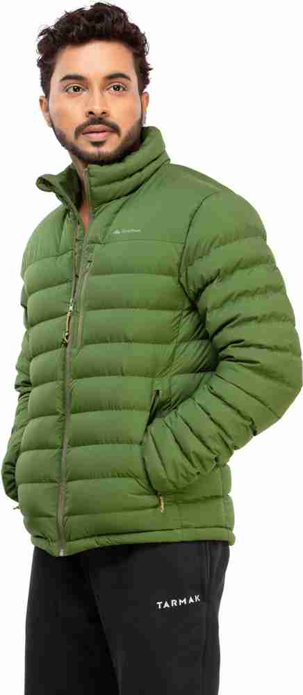 Decathlon green jacket on sale