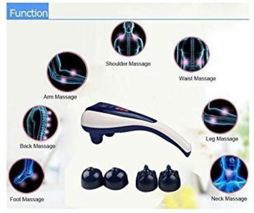 Handheld Back Massager Double Head Electric Full Body Massager