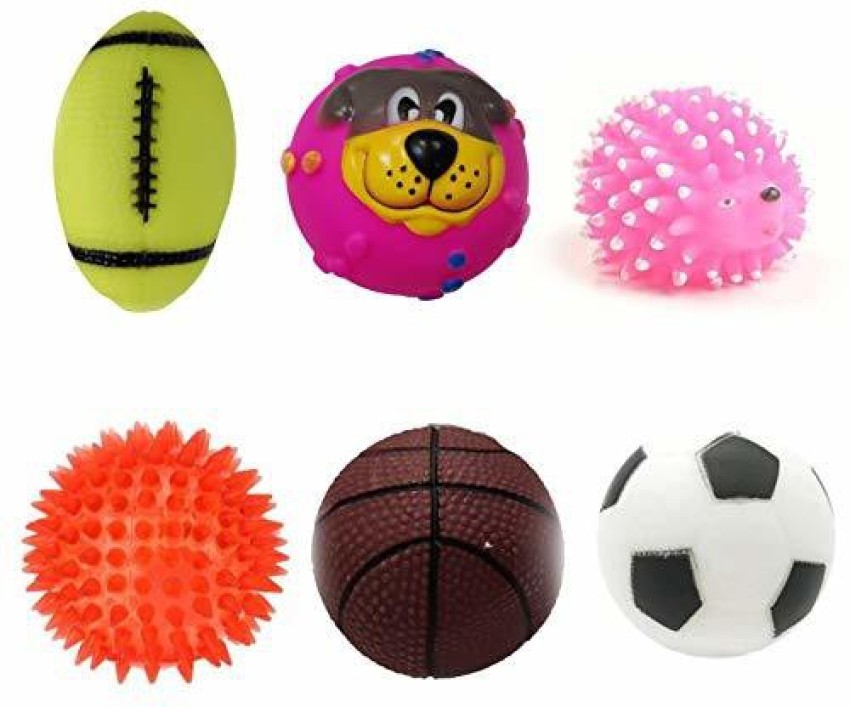 Squeaky basketball outlet dog toy