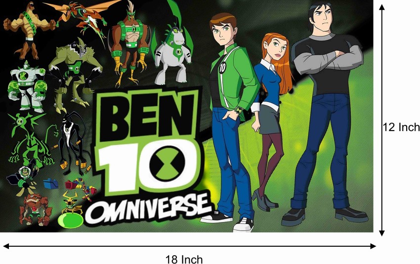 Poster Cartaz Ben 10 Força Alienígena C - Pop Arte Poster - Pôster -  Magazine Luiza