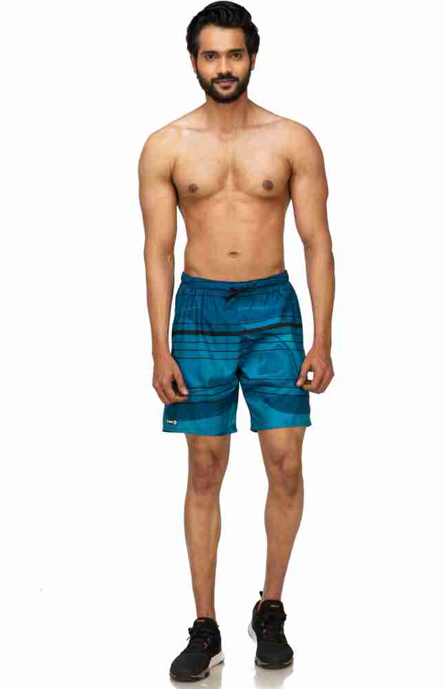 Olaian by Decathlon Striped Men Blue Sports Shorts Buy Olaian by