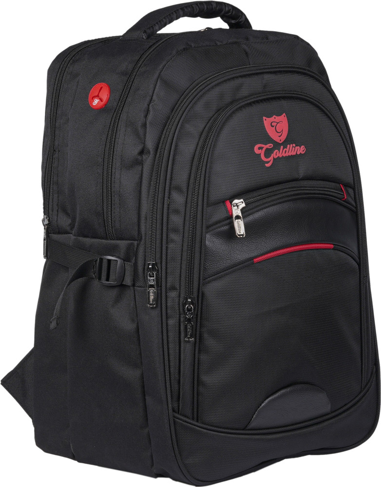 Goldline Large 44 L Laptop Backpack Stylish School College Bag for Girls Boys Modern Design Leak Proof Water Resistant 44L Office Bag with Water