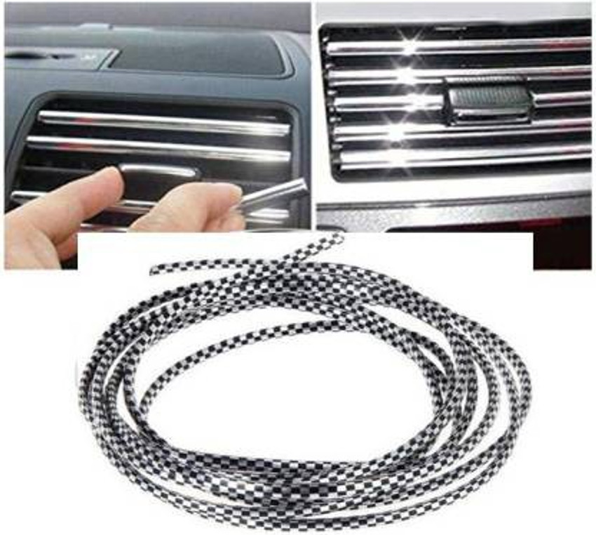 Love Me Car Styling Interior Grill Air Vent Car Door Beading Roll