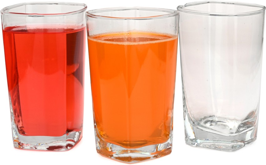 Virya (Pack of 6) Small Water & Juice Glass Set Glass Set Water