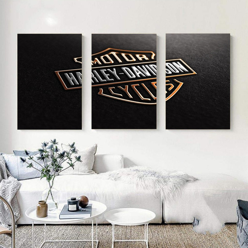 Large harley davidson 2025 wall art