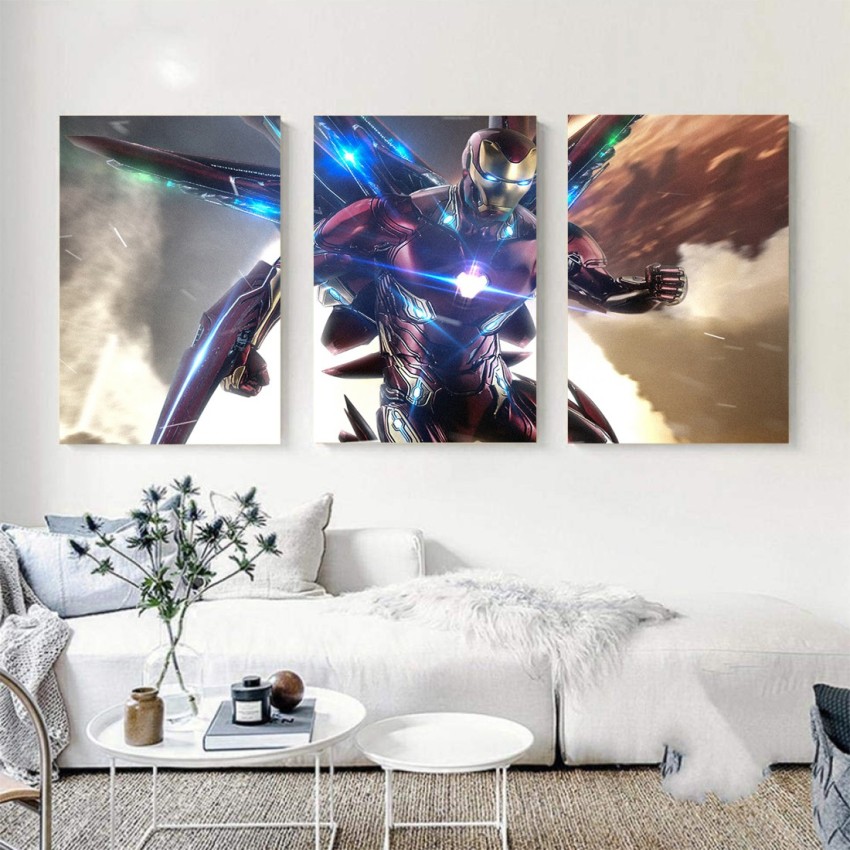 Decorative Framed Canvas Wall Art Decoration Avengers End Game Iron Man  Armor Digital Print Poster N&WCP-10797 Canvas Art - Movies posters in India  - Buy art, film, design, movie, music, nature and