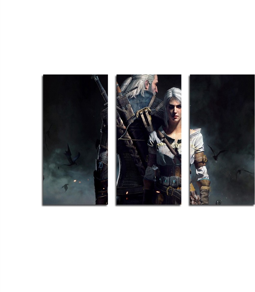 The Witcher 3: Wild Hunt Wall Canvas Art Set