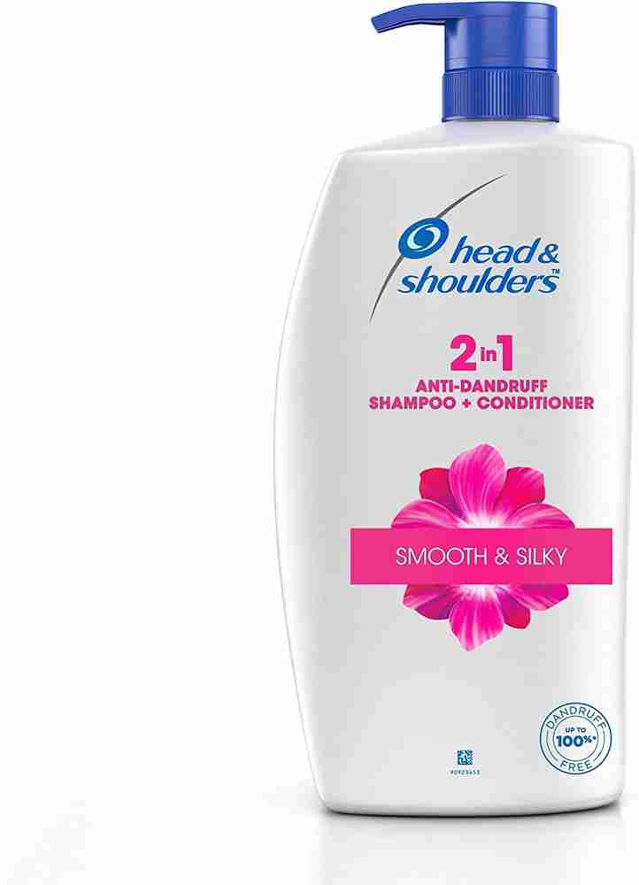 HEAD SHOULDERS Smooth and Silky 2 in 1 Anti Dandruff Shampoo