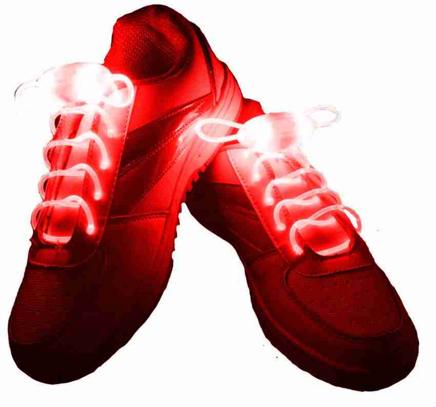FITUP LED Shoelaces Light Casual Sneaker Shoe Laces For Night Dance And Kitty Parties LED Spot Light Shoe Lace Price in India Buy FITUP LED Shoelaces Light Casual Sneaker