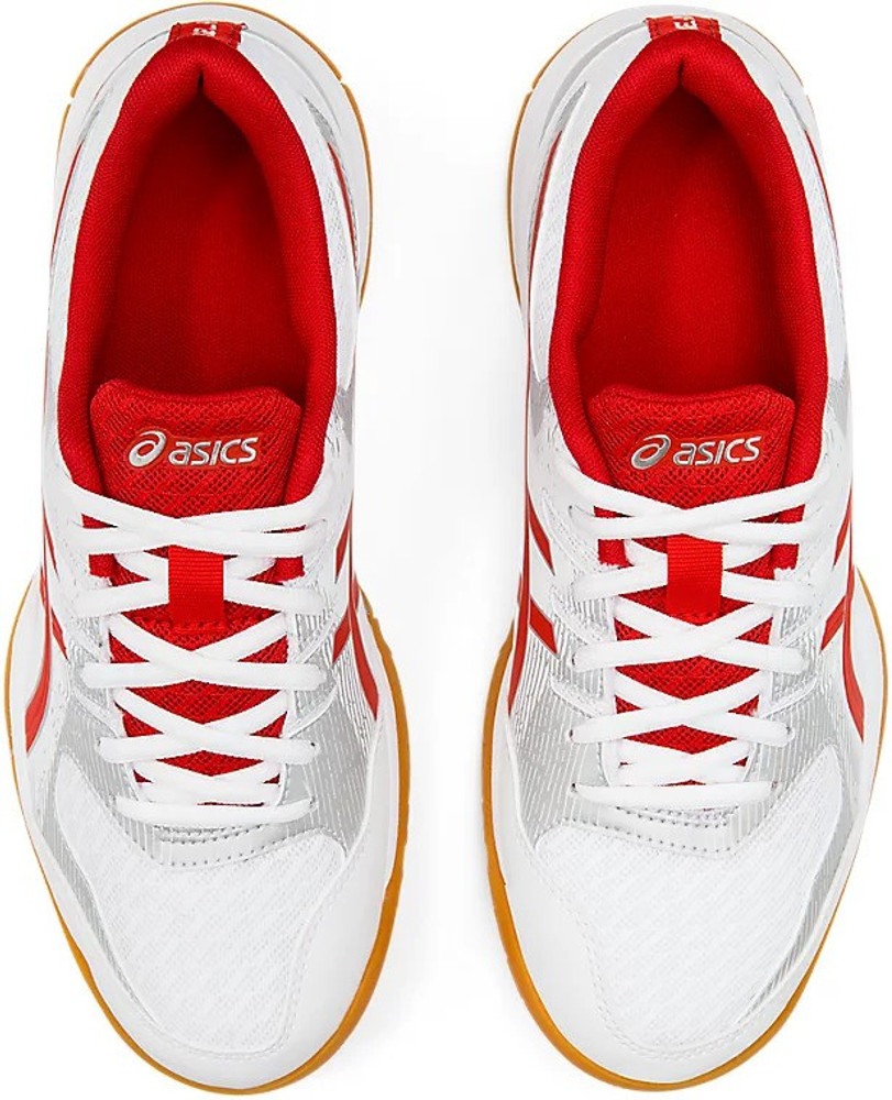 Asics gel-rocket 9 white / red top