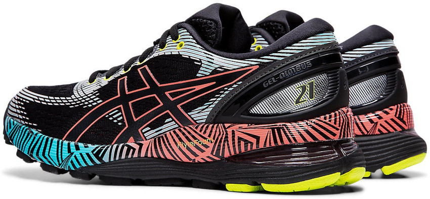 Asics gel nimbus 21 womens black discount