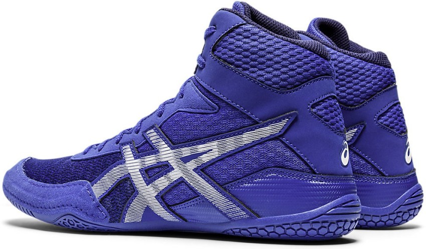 Asics wrestling hotsell shoes purple