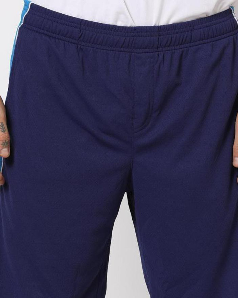 PERFORMAX Solid Men Blue Regular Shorts Chino Shorts Running