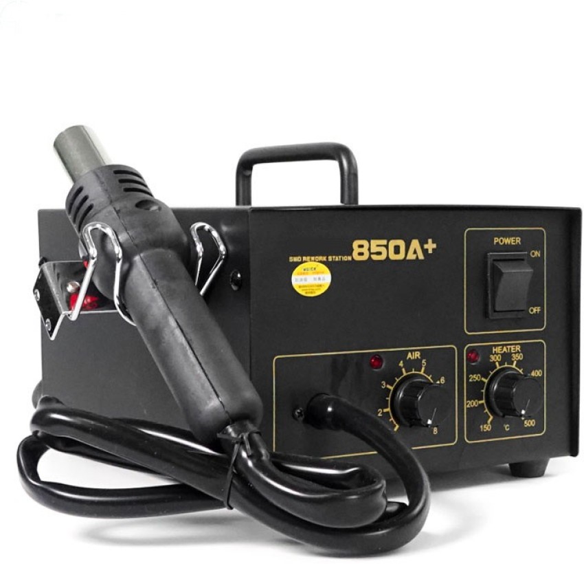 Ransh Quick 850A Hot Air Gun Soldering SMD Rework Station 270 W Temperature  Controlled Price in India - Buy Ransh Quick 850A Hot Air Gun Soldering SMD  Rework Station 270 W Temperature