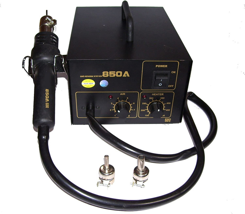 Ransh Quick 850A Hot Air Gun Soldering SMD Rework Station 270 W Temperature Controlled