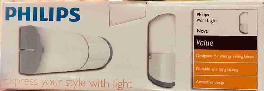 Philips nova wall light hotsell