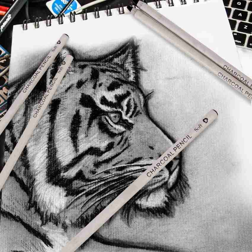 Soft Black Drawing Pencil, Sketch Art Drawing Pencil