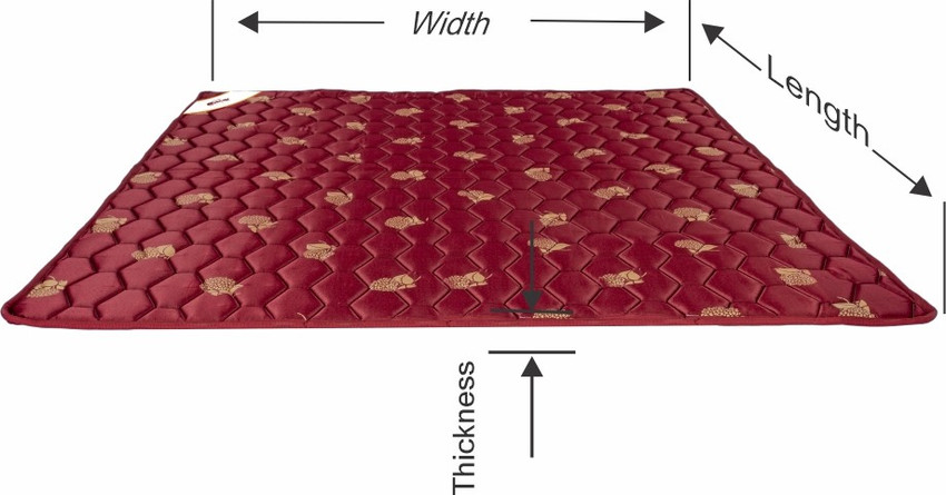 Single bed thin mattress discount