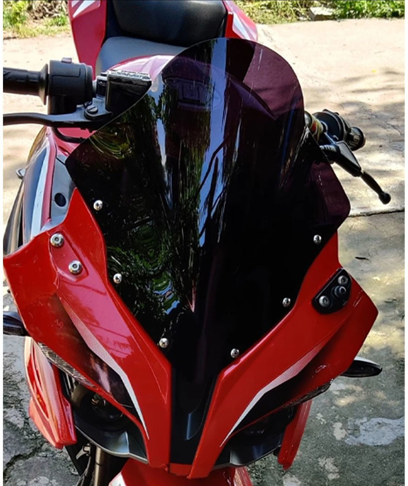 Pulsar rs 200 bubble visor 2025