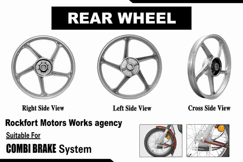 Tvs xl heavy duty back wheel discount