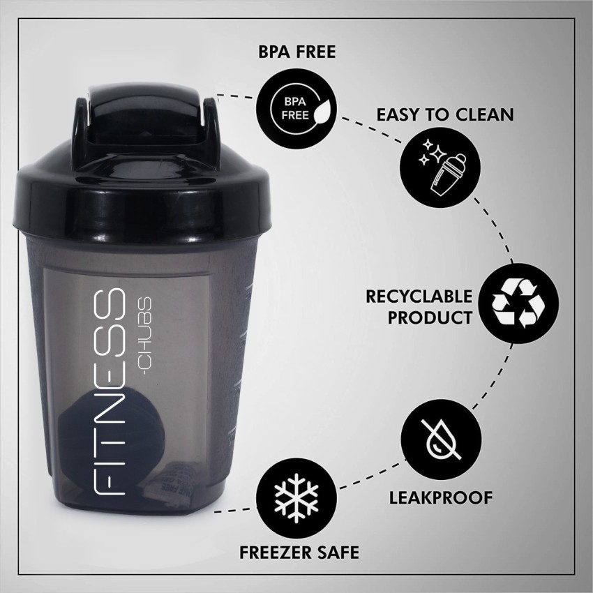 Chubs Fitness Series Mini Shaker With Mixer Ball 400 ml Shaker - Buy Chubs  Fitness Series Mini Shaker With Mixer Ball 400 ml Shaker Online at Best  Prices in India - Sports