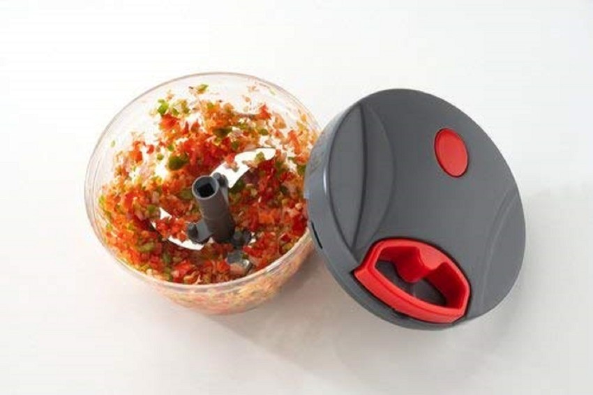 AGARO Ninja Vegetable & Fruit Hand Mini Chopper with 3 Blades