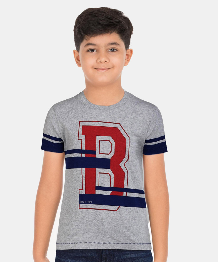 Flipkart United Colors of Benetton Boys Printed Pure Cotton