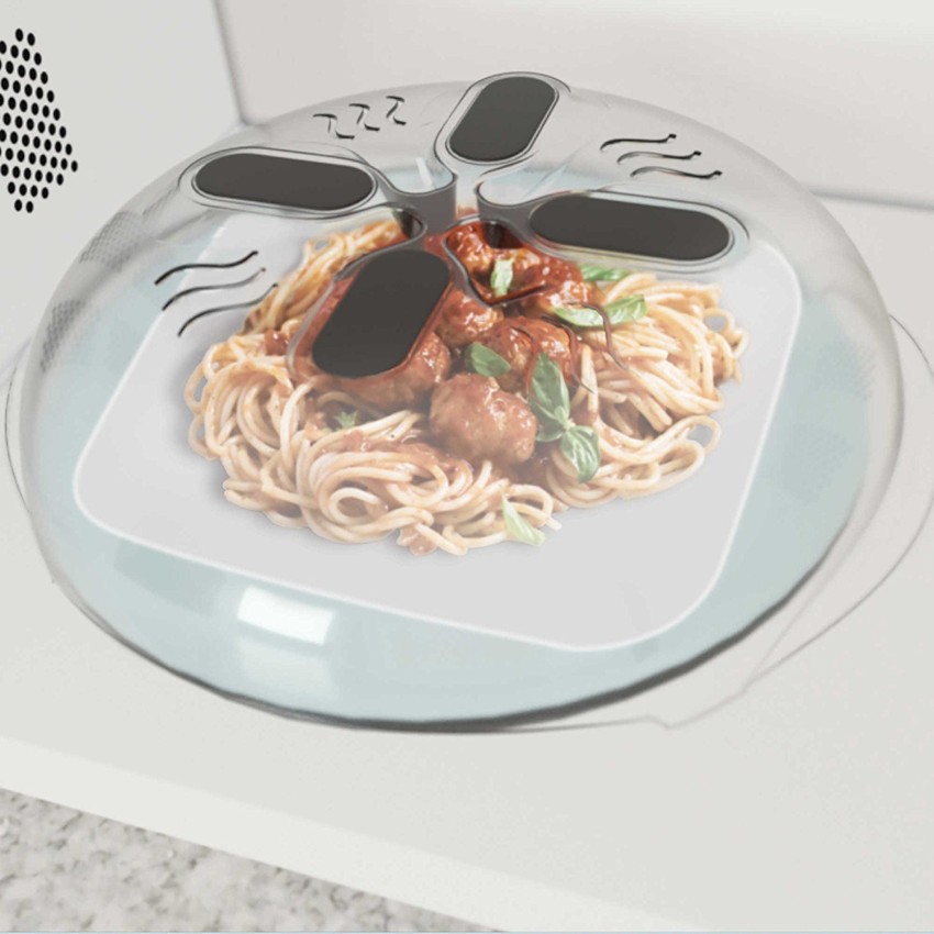 1pc Magnetic Microwave Cover For Food, Microwave Splatter Cover
