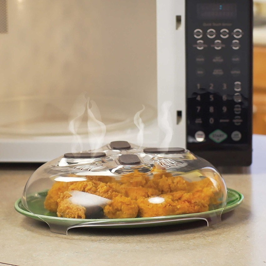 Magnetic Microwave Cover for Food, Collapsible Microwave Splatter